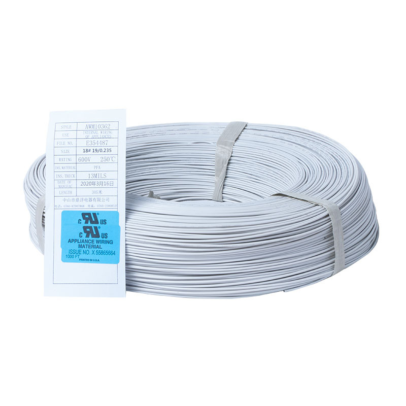 What is the maximum operating temperature of UL1332 wire in degrees Celsius?