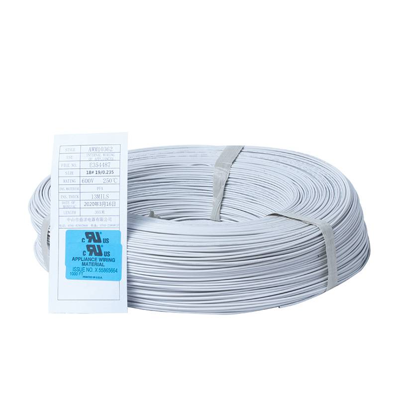 UL10362 high temperature resistant teflon wire 18awg electronic wire